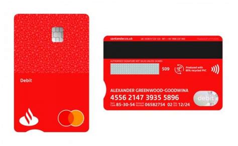 Santander new card replacement